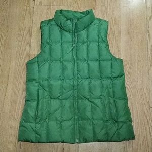 Gap Green Puffer Vest jacket